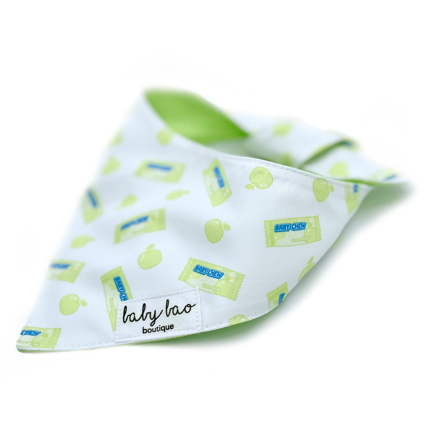 Green Apple Hi Chew Pet Bandana