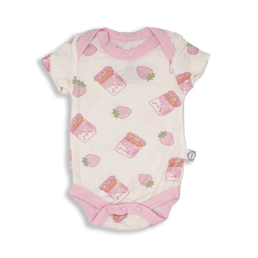 Strawberry Pocky Baby Onesie