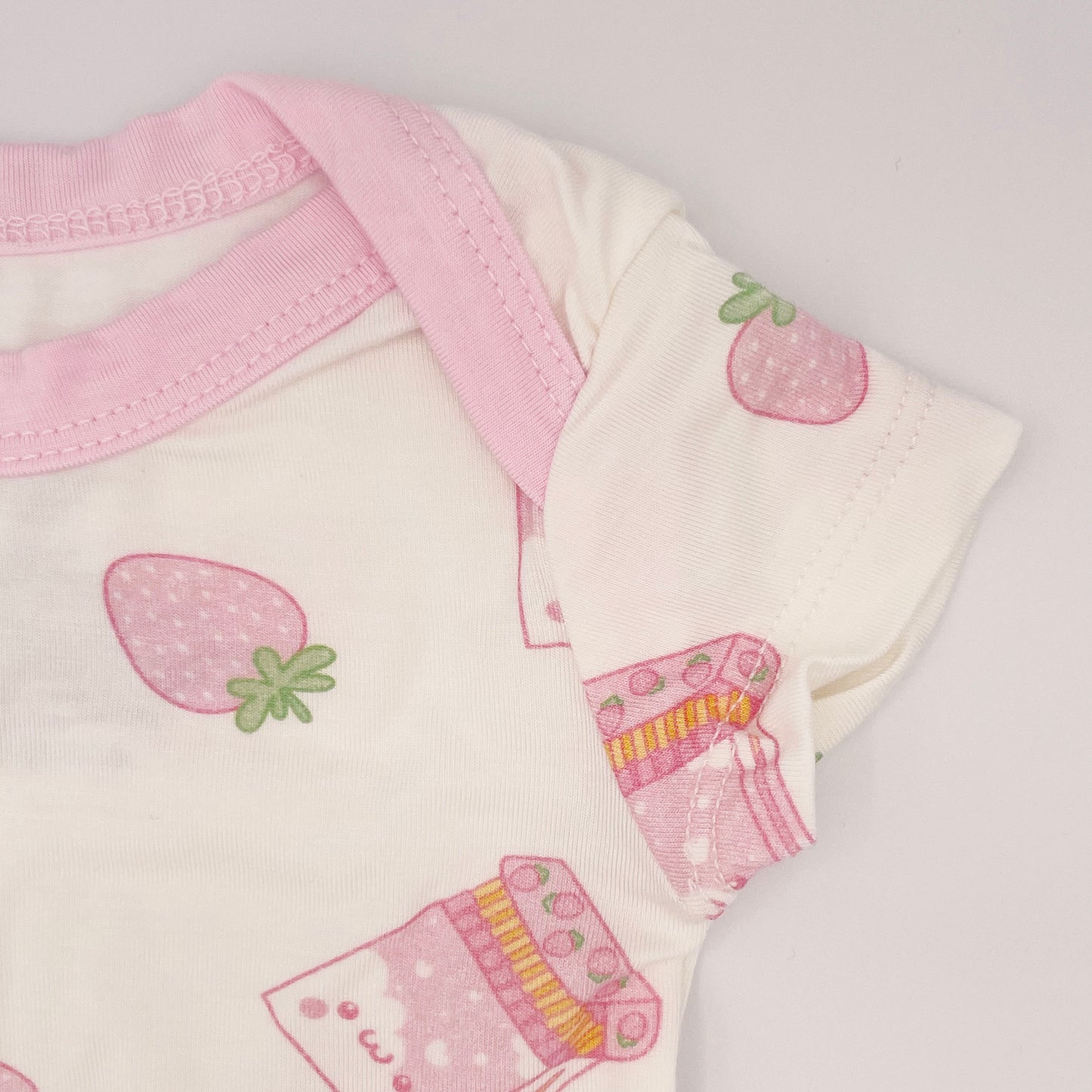 Strawberry Pocky Baby Onesie