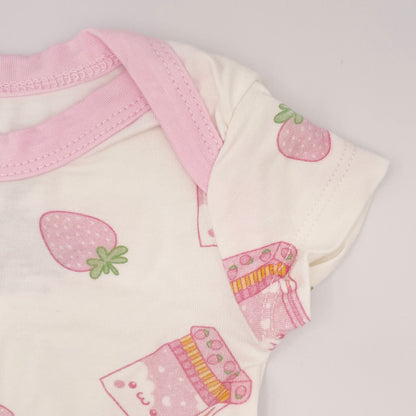 Strawberry Pocky Baby Onesie