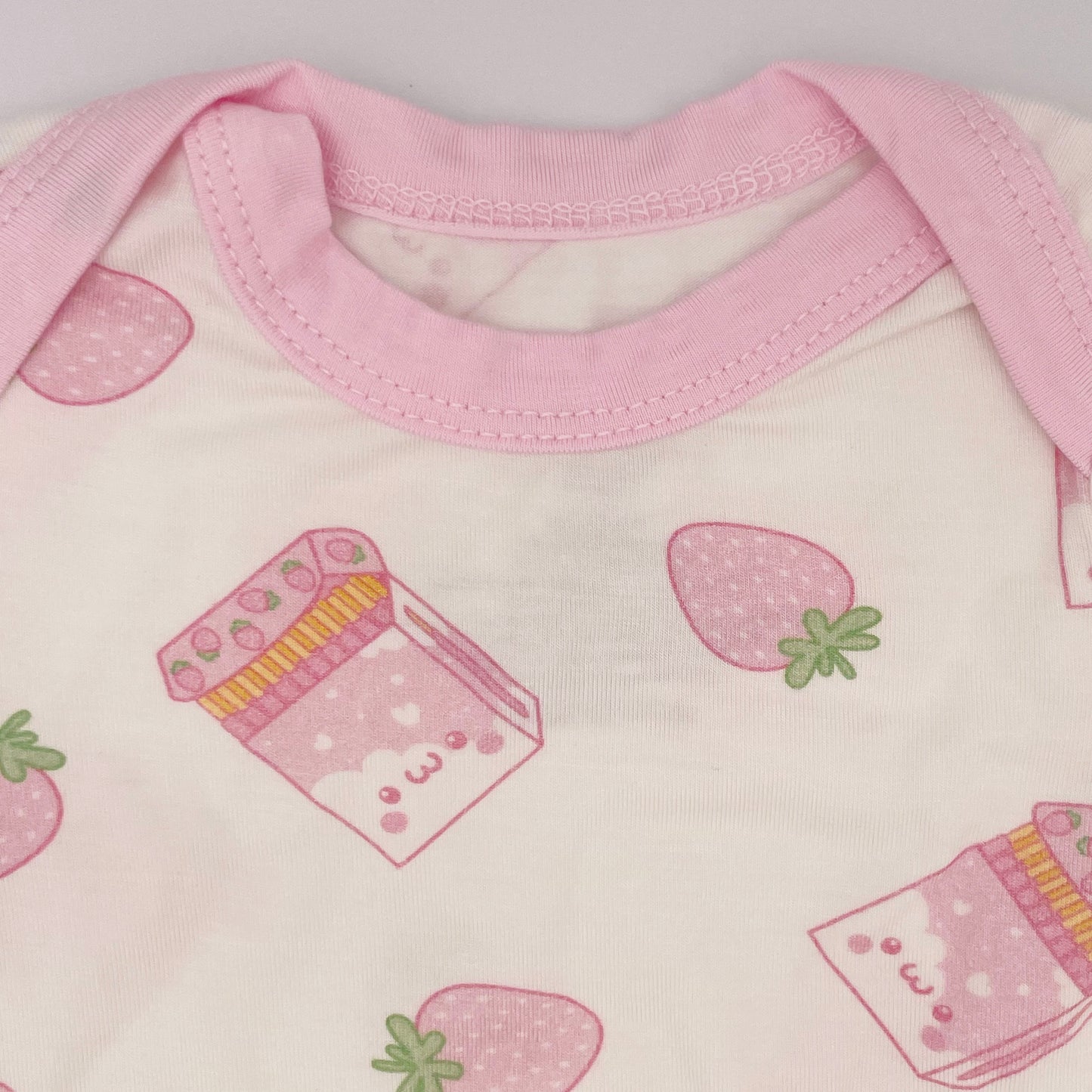 Strawberry Pocky Baby Onesie